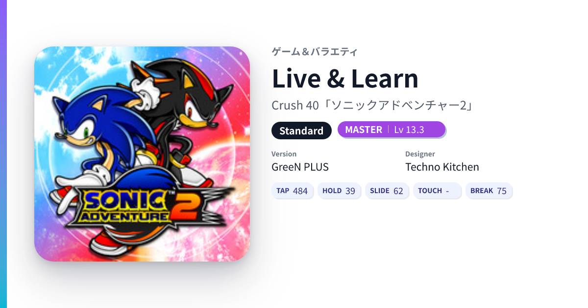 Live & Learn [Standard MASTER] - DXRating