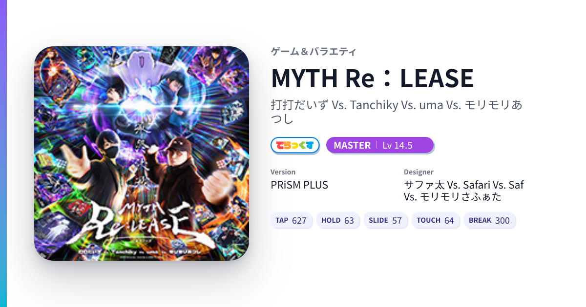 MYTH Re：LEASE [DX MASTER] - DXRating